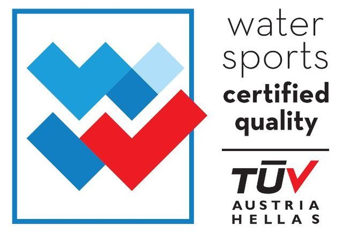 TUV Austria Hellas, water sports certified quality